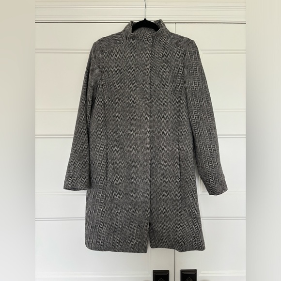 Houndstooth pea coat - Picture 2 of 4